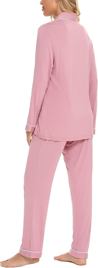 Women's Pants Pajama Set - Long Sleeve - 2 Piece