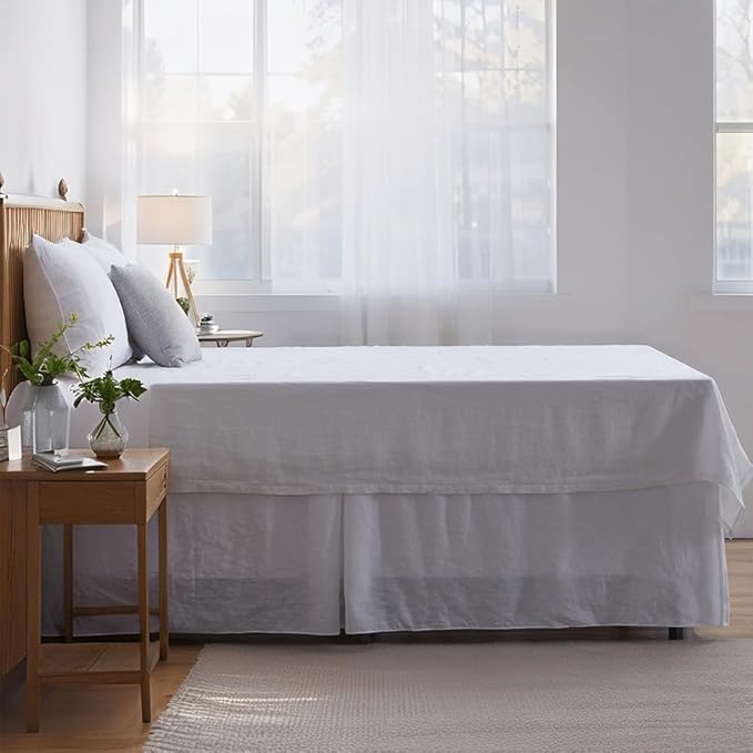 Linen Bed Skirt - Queen