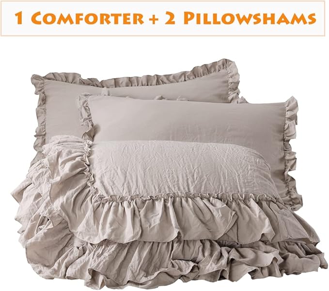 Microfiber Comforter Set - King - 3 Piece
