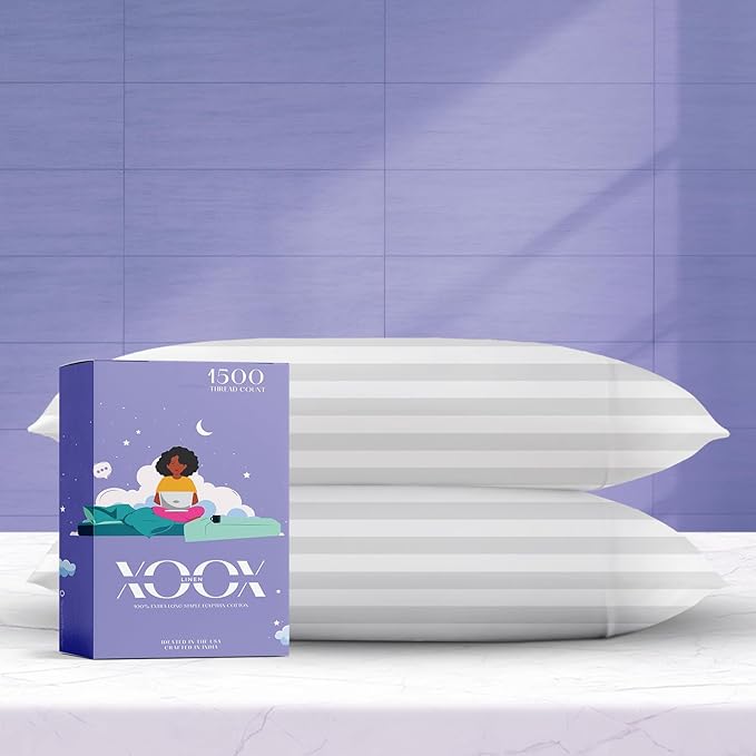 Linen Cooling Pillowcase Set - Queen - 2 Piece