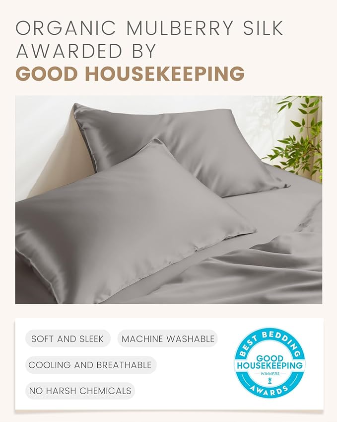Mulberry Silk Pillowcase - California King