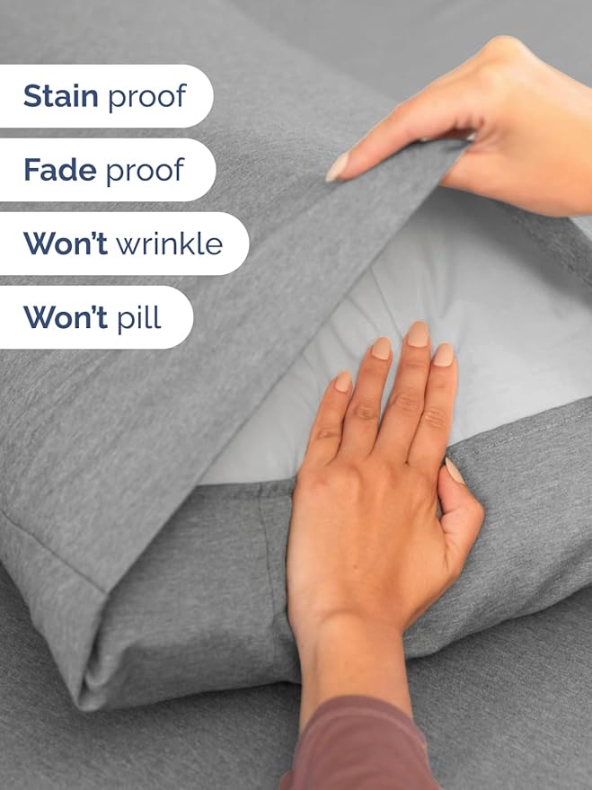 Cooling Bed Sheet Set - Split King - 7 Piece