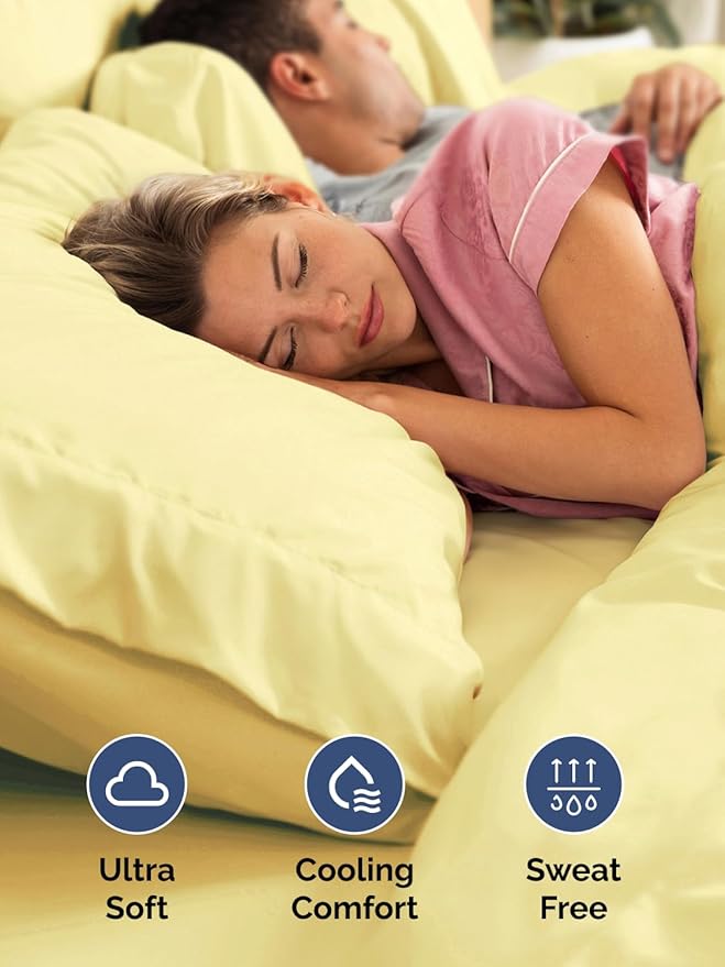 Cooling Bed Sheet Set - King - 6 Piece