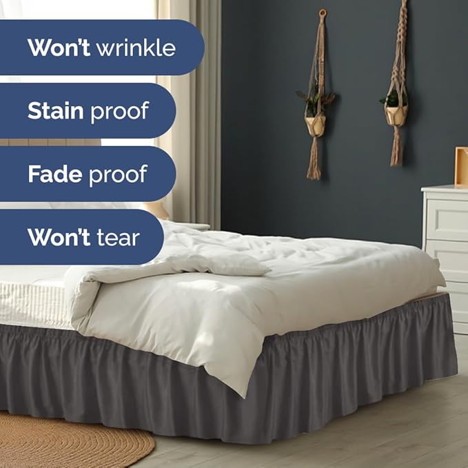 Bed Skirt - Queen - 12 in Drop