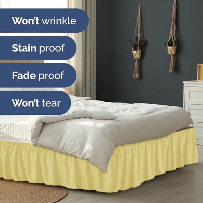 Bed Skirt - Queen - 12 in Drop