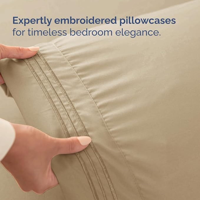 Cooling Bed Sheet Set - Full - 4 Piece