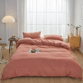 Linen Duvet Cover Set - Queen - 3 Piece