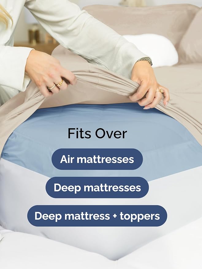 Cooling Bed Sheet Set - King - 6 Piece