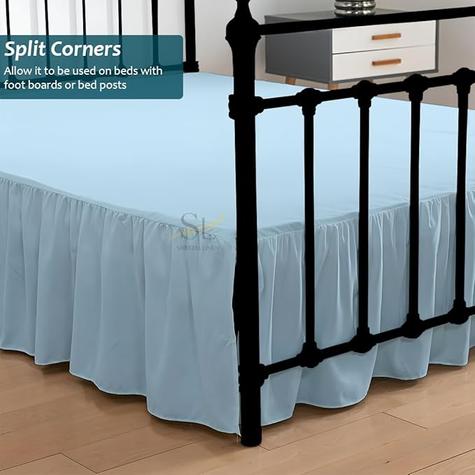 Linen Bed Skirt - Twin