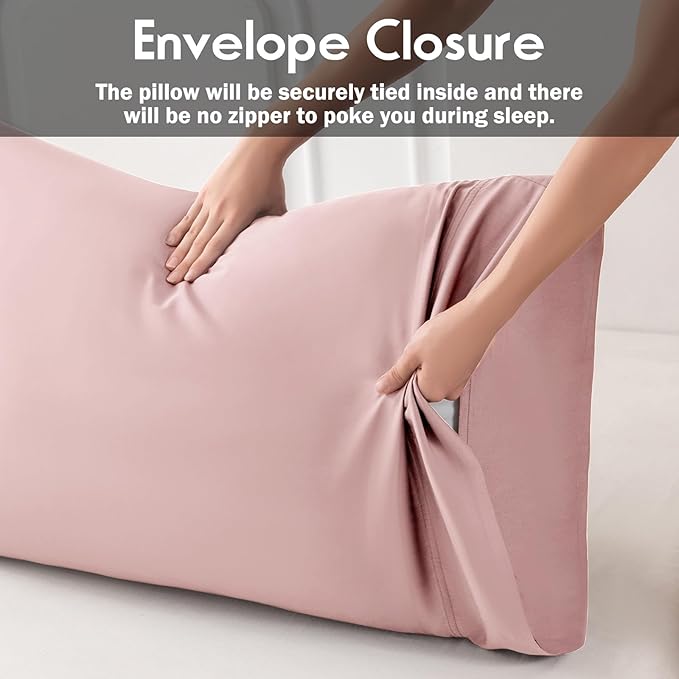 Bamboo Cooling Pillowcase Set - King - 2 Pack