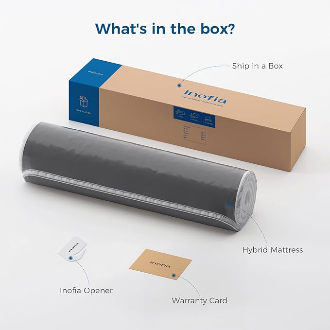 Memory Foam Cooling Mattress - Queen