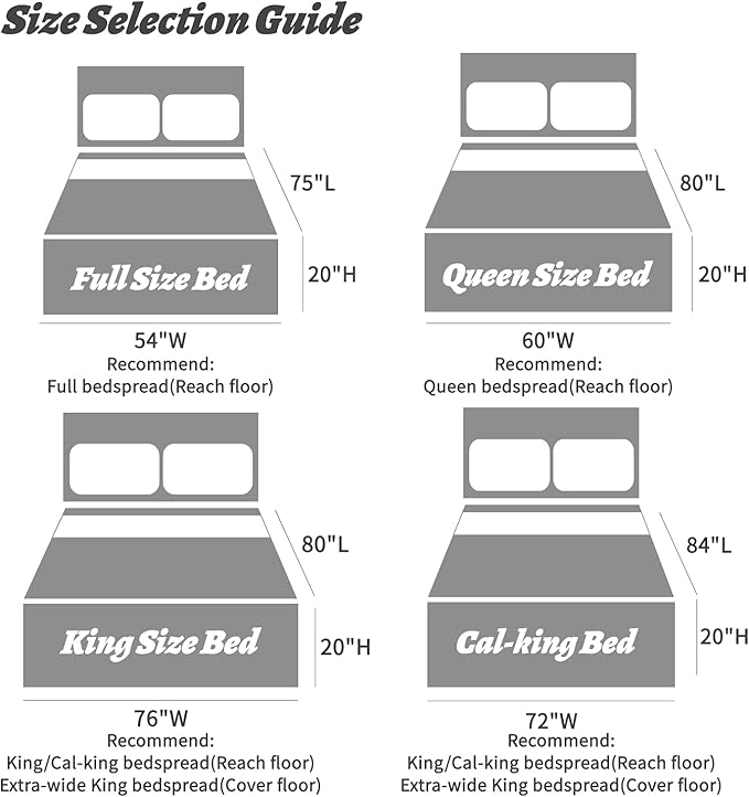 Microfiber Bedding Set - King - 5 Piece