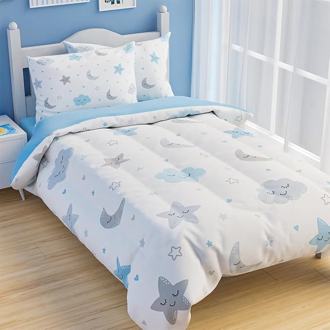 Microfiber Comforter Set - Twin - 68 x 86 in - 3 Piece
