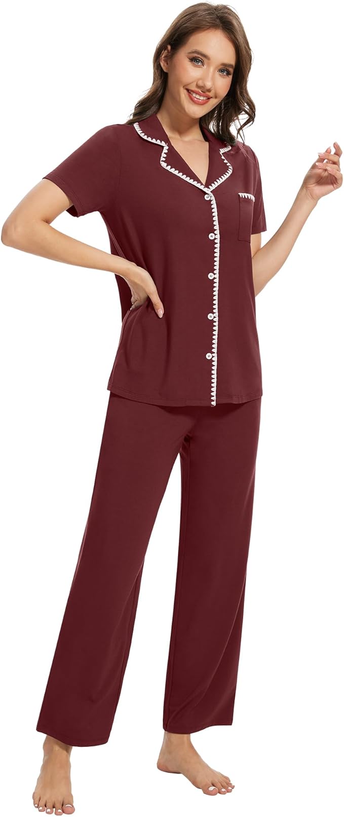 Women's Bamboo Pajama Set - 2 Piece