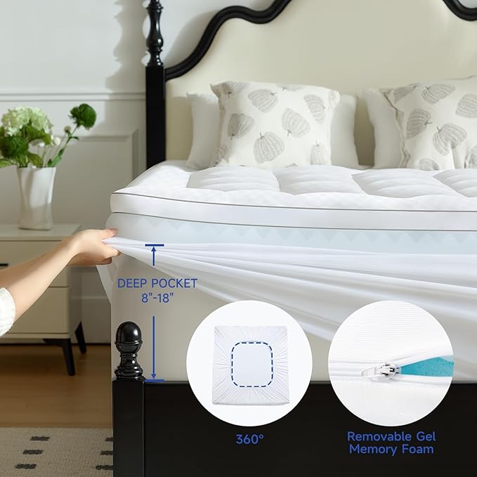Memory Foam Mattress Topper - Full