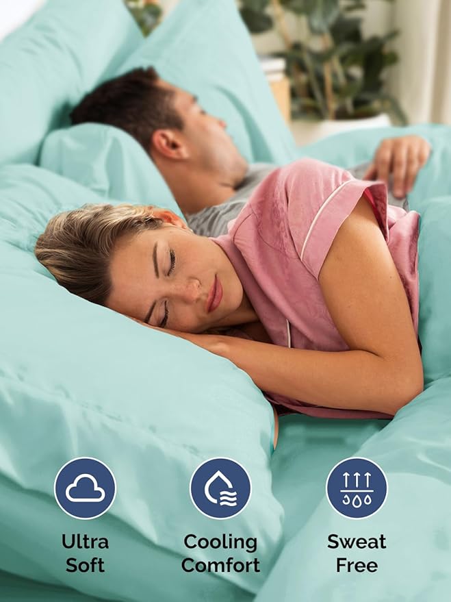 Cooling Bed Sheet Set - Twin - 4 Piece
