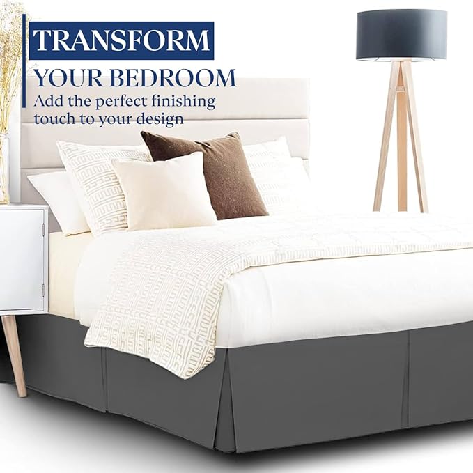 Microfiber Bed Skirt - King