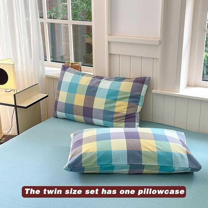 Linen Duvet Cover Set - Twin