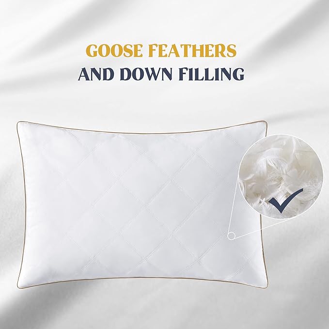 100% Cotton Bed Pillow - King