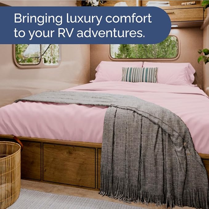 Cooling Bed Sheet Set - Queen - 4 Piece
