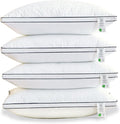 Microfiber Bed Pillow - Standard - 4 Piece