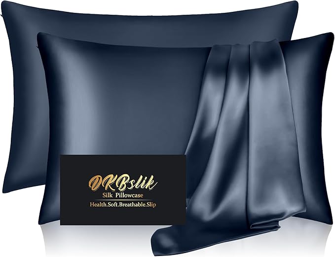 Mulberry Silk Pillowcase Set - Queen - 2 Pack - 2 Piece