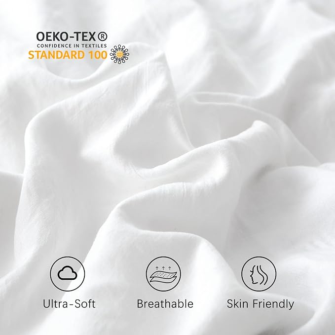 Microfiber Pillowcase Set - King - 20 x 40 in - 2 Piece