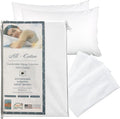 100% Cotton Hypoallergenic Pillow Protector - Standard