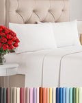 Cooling Bed Sheet Set - Twin - 16 in Deep Pocket - 4 Piece
