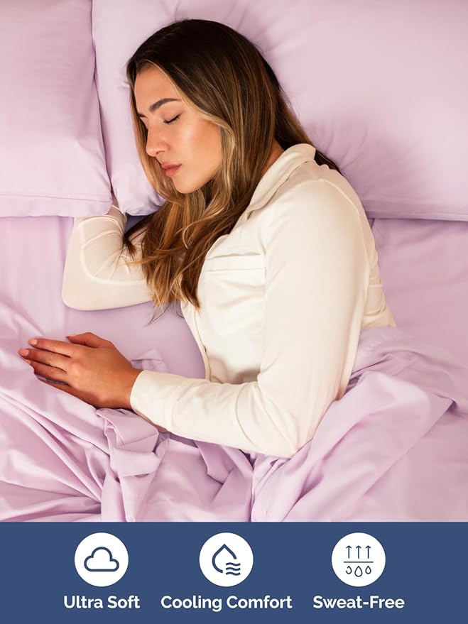Cooling Bed Sheet Set - Queen - 6 Piece