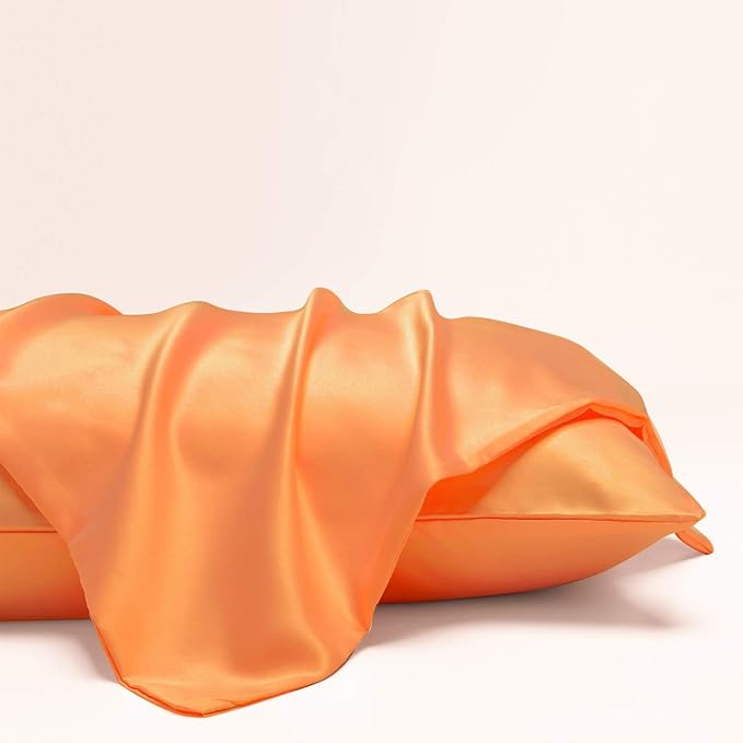 Satin Pillowcase Set - King - 20 x 36 in - 2 Piece