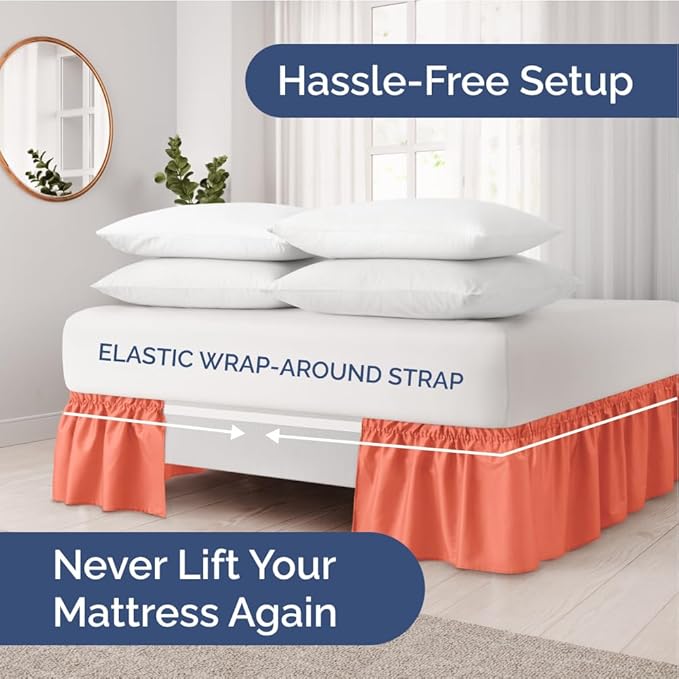 Bed Skirt - Twin XL - 21 in Drop