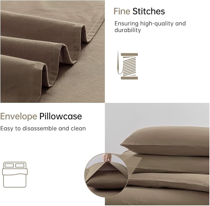 Duvet Cover Set - King - 3 Piece