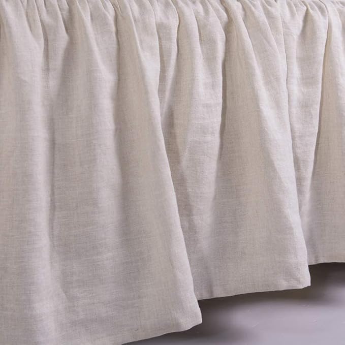 Linen Bed Skirt - Full