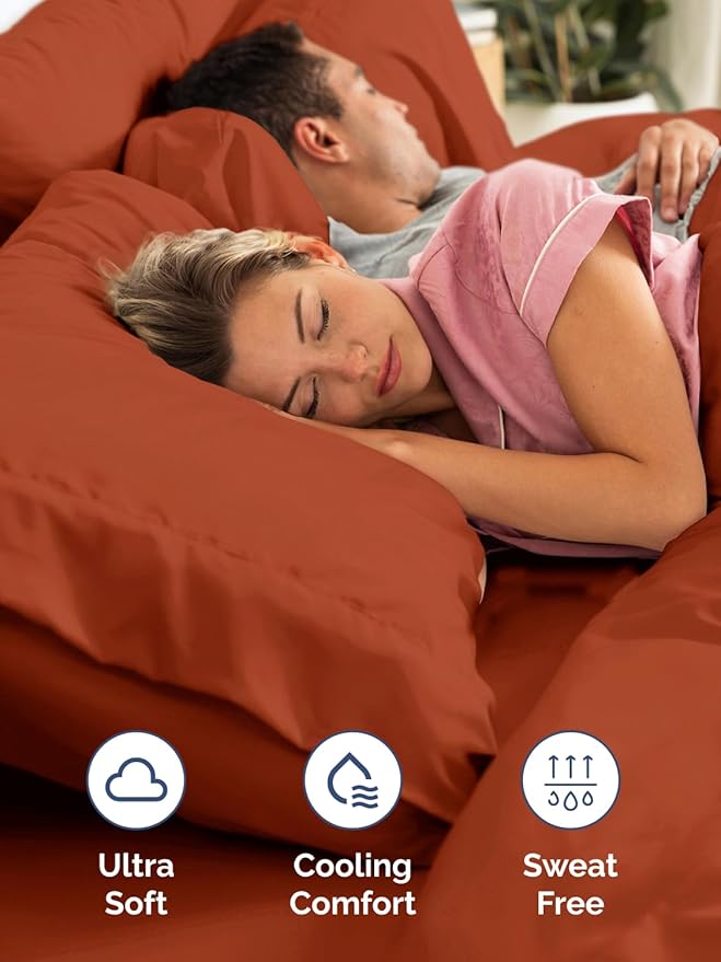 Cooling Bed Sheet Set - King - 6 Piece