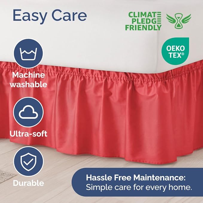 Bed Skirt - Queen - 18 in Drop