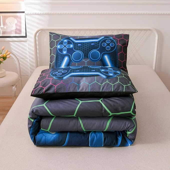 Microfiber Comforter Set - Twin