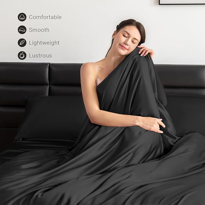 Mulberry Silk Cooling Duvet Cover - King