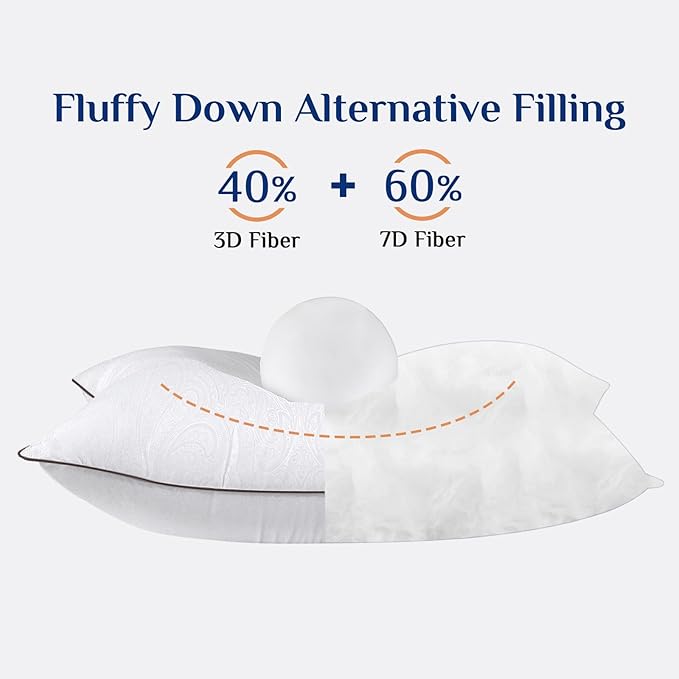 Down Alternative Bed Pillow - King