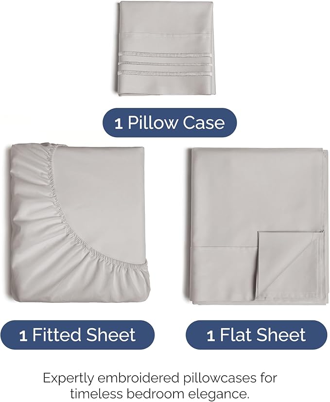 Cooling Bed Sheet Set - Twin XL - 3 Piece