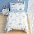 Microfiber Comforter Set - Twin - 68 x 86 in - 3 Piece