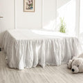 Linen Bed Skirt - King