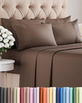 Cooling Bed Sheet Set - King - 16 in Deep Pocket - 6 Piece