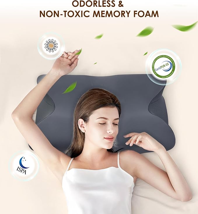 Memory Foam Cooling Bed Pillow
