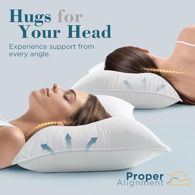 Down Alternative Bed Pillow - Queen - 2 Piece