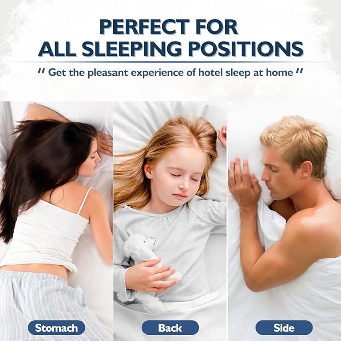 Down Alternative Bed Pillow - Standard - 2 Pack
