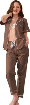Women's 100% Cotton Pajama Set - 2 Piece