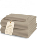 Linen Bed Sheet Set - Twin
