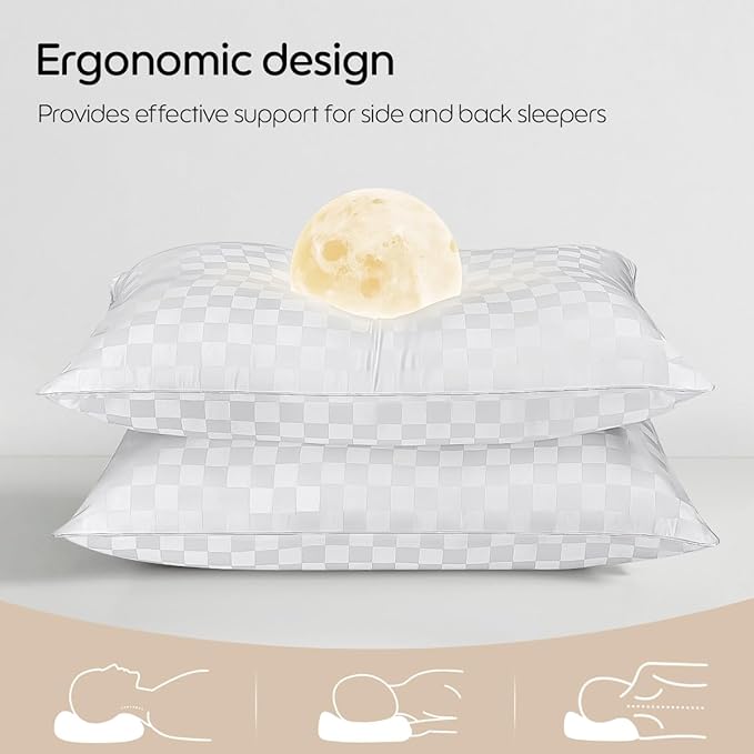 Down Alternative Cooling Bed Pillow - Standard - 2 Piece