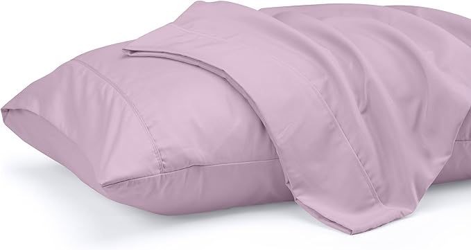 Microfiber Pillowcase Set - King - 20 x 40 in - 2 Pack